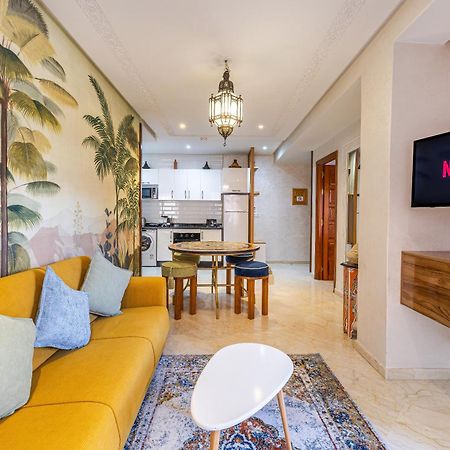 Appartement Moderne En City Center Marrakech-Gueliz Marrakesh Exteriör bild