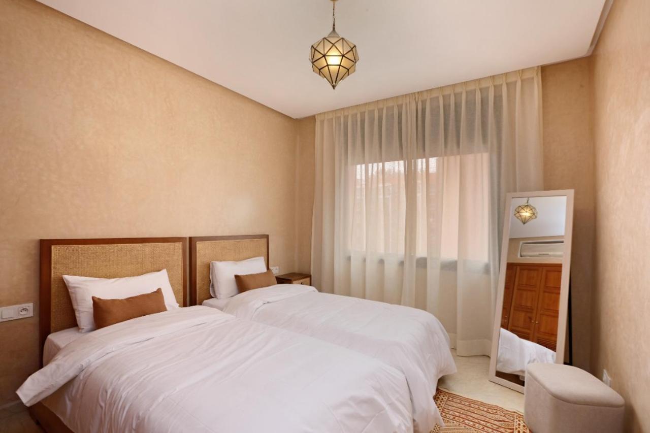 Appartement Moderne En City Center Marrakech-Gueliz Marrakesh Exteriör bild