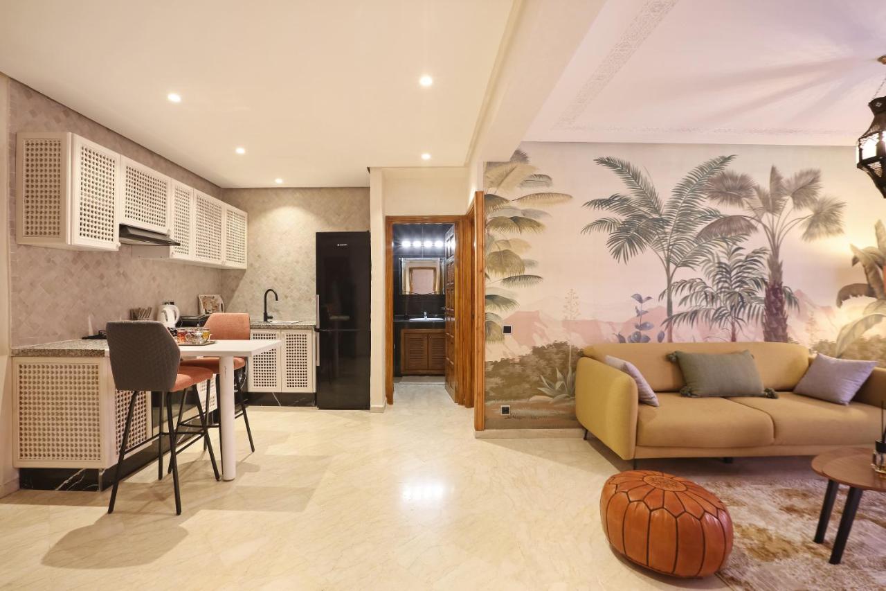 Appartement Moderne En City Center Marrakech-Gueliz Marrakesh Exteriör bild