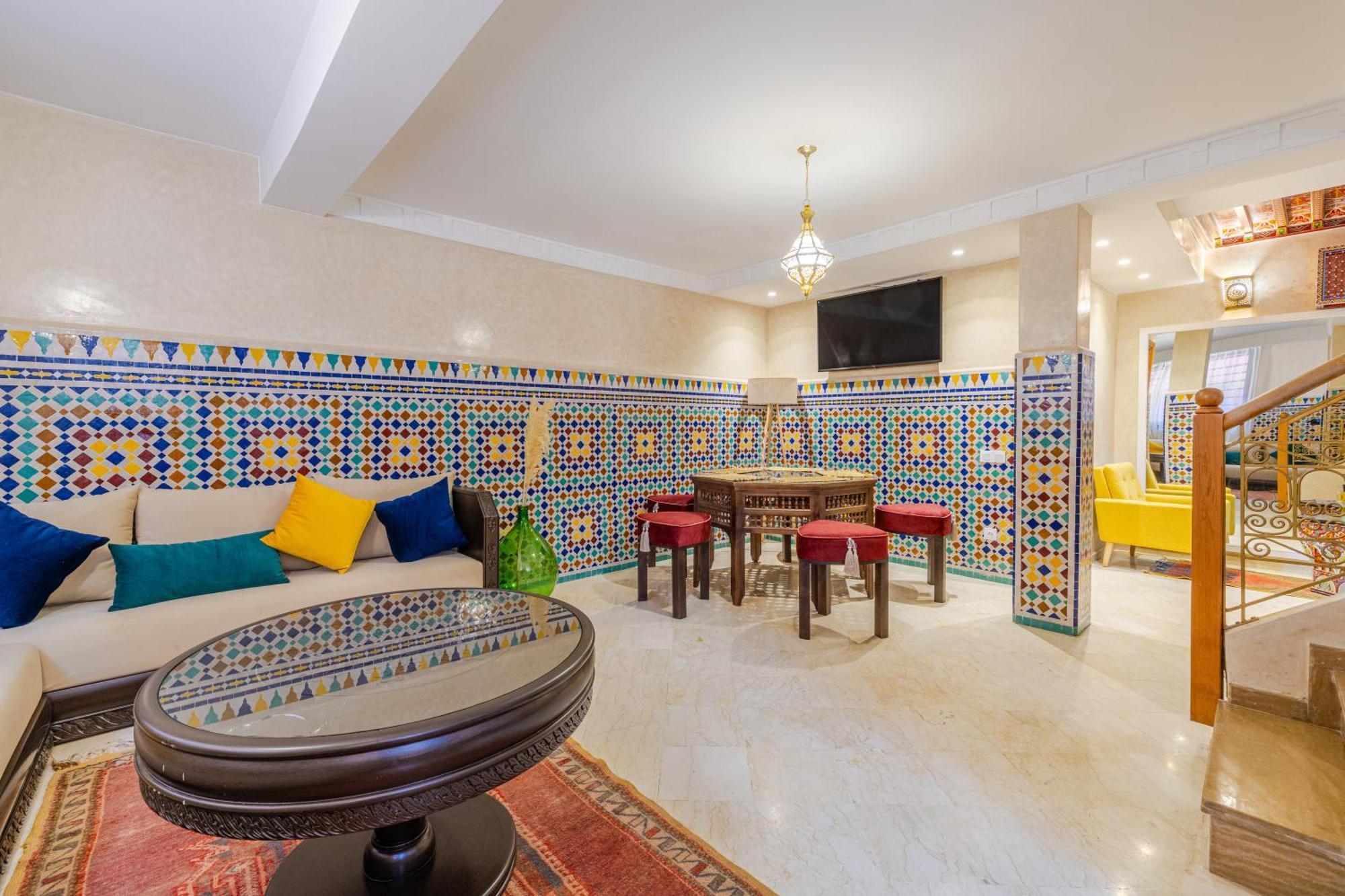 Appartement Moderne En City Center Marrakech-Gueliz Marrakesh Exteriör bild