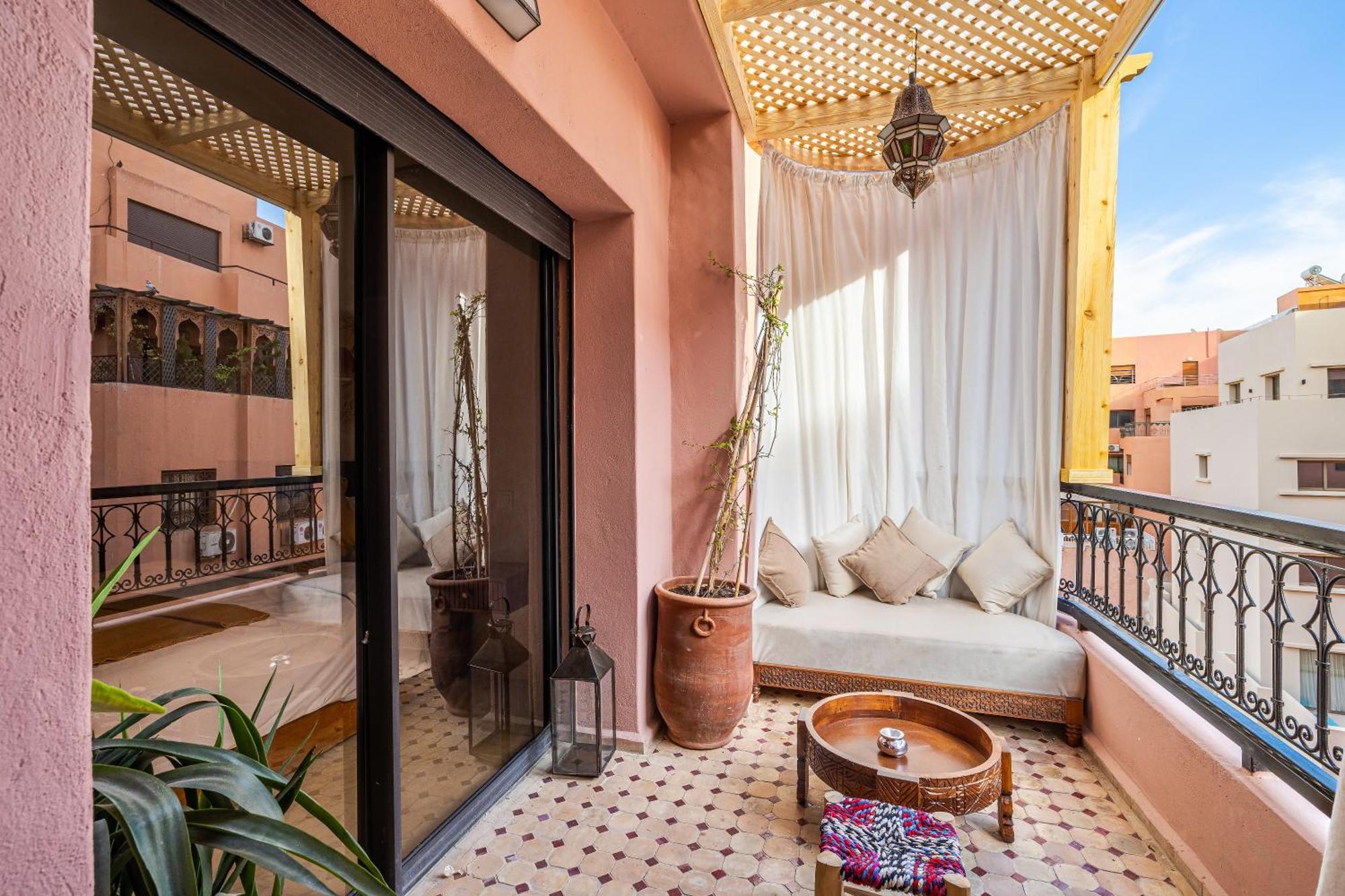 Appartement Moderne En City Center Marrakech-Gueliz Marrakesh Exteriör bild